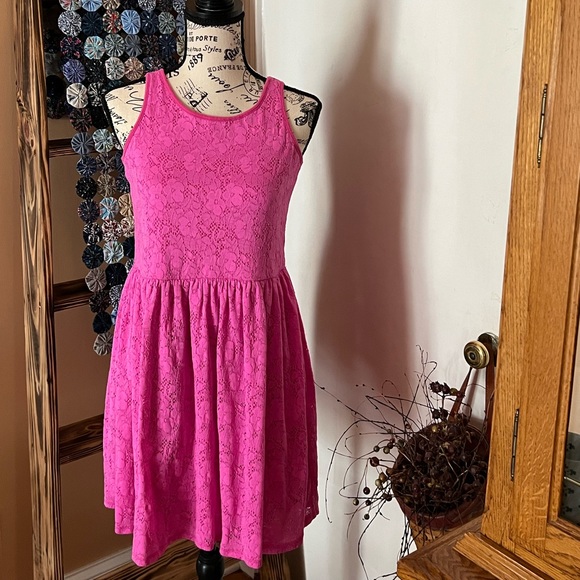 Gap Kids Lace Dress w/ Calvin Klein                Crop Sweater/Shrug 🌸 - Picture 2 of 16